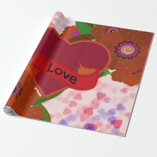 Papel De Presente Amor