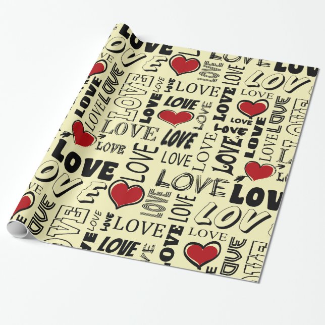 Papel De Presente Amor (Desenrolado)