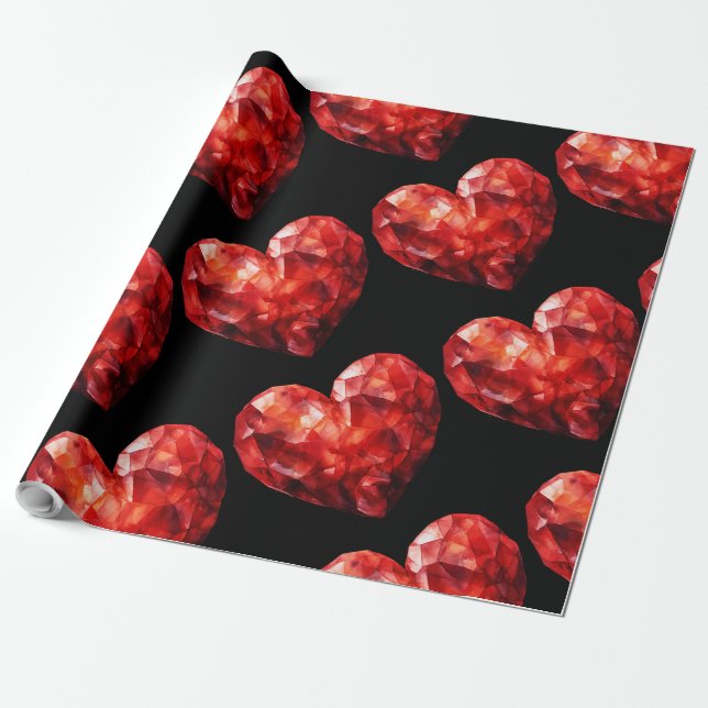 Papel De Presente Amor Amur  (Desenrolado)