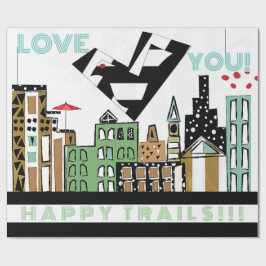 PAPEL DE PRESENTE AMOR AVE NA CIDADE