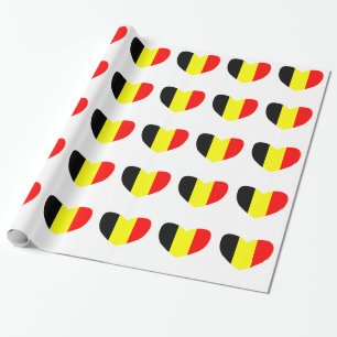 Papel De Presente Amor Bélgica