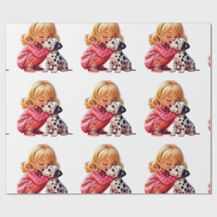 Papel De Presente Amor de Cachorrinho