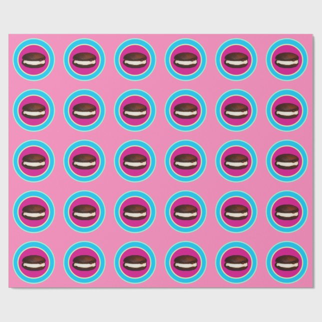 Papel De Presente Amor de Whoopie Pie (Aberto)