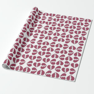 Papel De Presente Amor em peças Impressão, Design de padrão