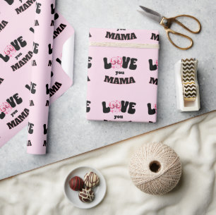 Papel De Presente Amor Você Mama Coquete