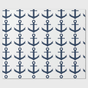 Papel De Presente Âncora de Navio Militar Náutica