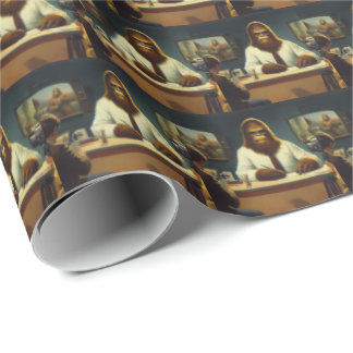 Papel De Presente Âncora de notícias Bigfoot