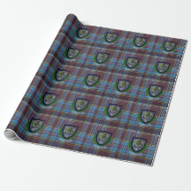 Anderson Scottish Clan Tartan e Crest