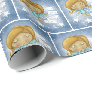Papel De Presente Angel Pega as estrelas