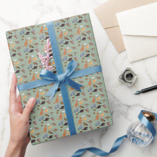 Papel De Presente Animais da Vida Selvagem Aussie da Austrália