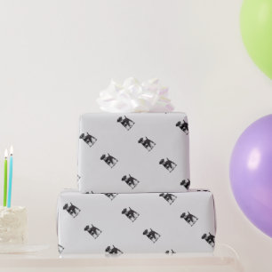 Papel De Presente Animal de estimação de aquarela Miniatura