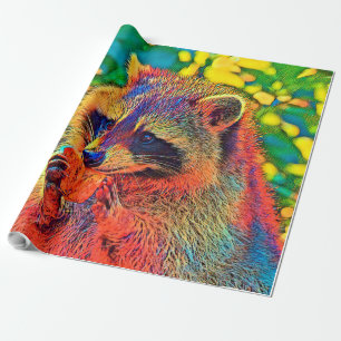 Papel De Presente AnimalColor_Raccoon_001_by_JAMColors