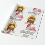 Papel De Presente aniversariante jesus christmas<br><div class="desc">"aniversariante jesus christmas",  "aniversariante jesus xmas ", "jesus christmas",  "jesus cristo",  "jesus xmas",  "aniversariante",  "natal feio",  "feliz aniversário jesus" "feliz aniversário" "natal engraçado"</div>