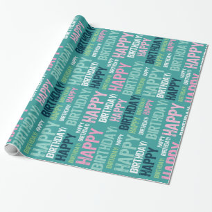 Papel De Presente Aniversário