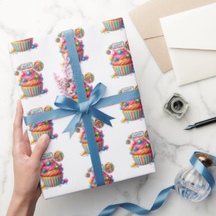 Papel De Presente Aniversário