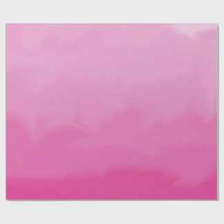 Papel De Presente Aniversário cor-de-rosa sonhador
