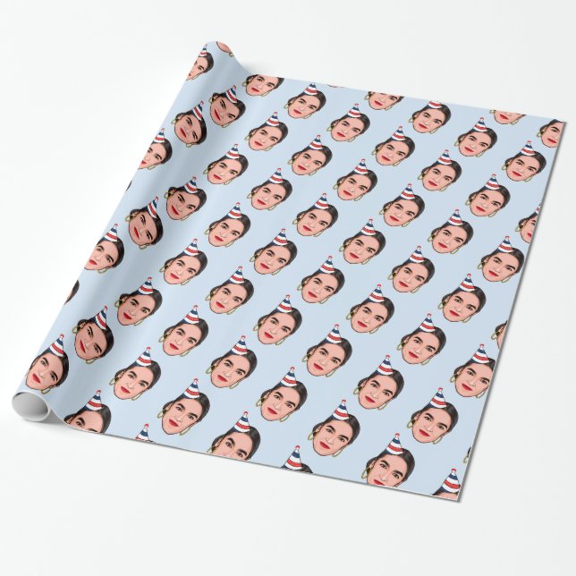 PAPEL DE PRESENTE ANIVERSÁRIO DA AOC (Desenrolado)