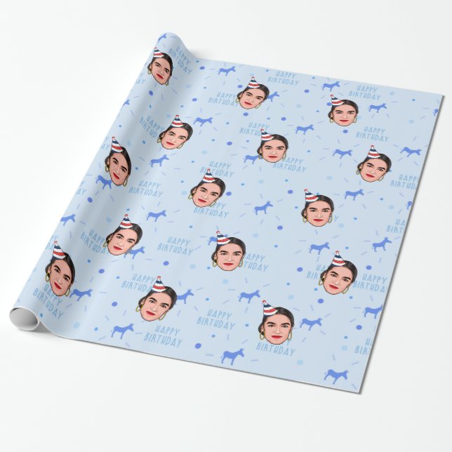 PAPEL DE PRESENTE ANIVERSÁRIO DA AOC (Desenrolado)