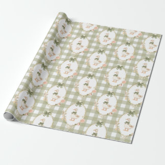 Papel De Presente Aniversário da Floral Coquette Silly Goose