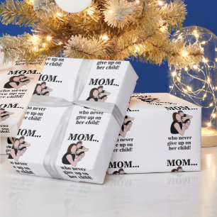Papel De Presente Aniversário da Mãe e do Filho