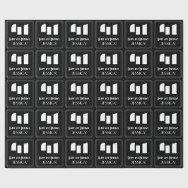 Papel De Presente Aniversário da rua: Art Deco Inspirou Olhar "41" &