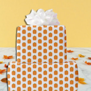 Papel De Presente Aniversário de 1 ano do Pequeno Abóbora