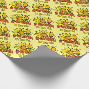 Papel De Presente Aniversário de 80 - Inacreditável aos 80 anos