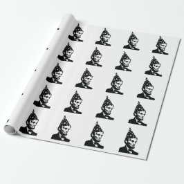 Papel De Presente Aniversário de Abraham Lincoln