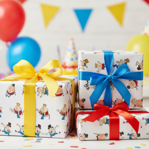 Papel De Presente Aniversário de criança Humpty Dumpty