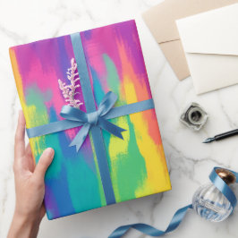 Papel De Presente Aniversário de criança Premium sofisticado em Mono