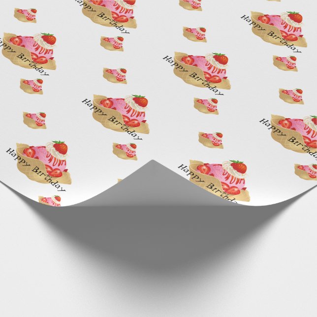 Papel De Presente Aniversário de Papel (Ponta)