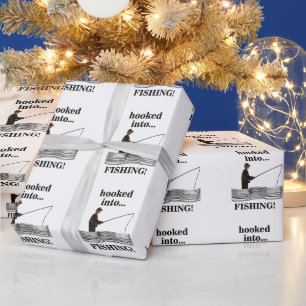 Papel De Presente Aniversário de Pescador