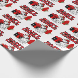 Papel De Presente Aniversário do Bombeiro Dalmaciano