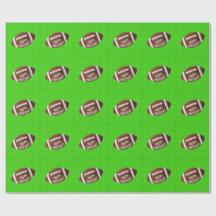 Papel De Presente Aniversário do futebol