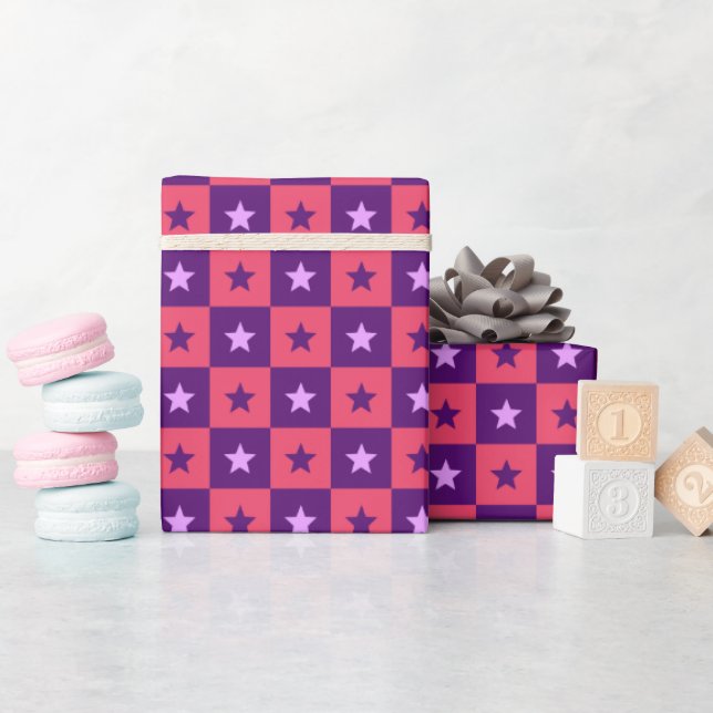 Papel De Presente Aniversário do Namorada de Presente Chic Premium C (Chá de bebê)