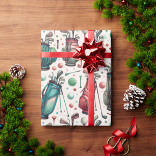 Papel De Presente Aniversário do Partido Golf