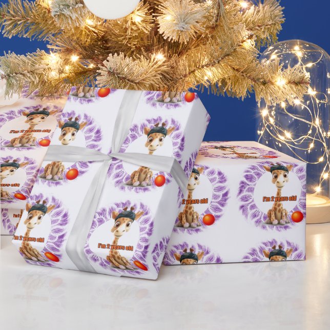 Papel De Presente Aniversário Fofo para Meninos (Feriados)