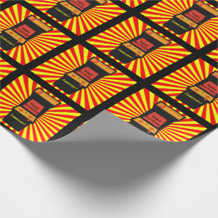 Papel De Presente Aniversário personalizado da arcada jogo de vídeo