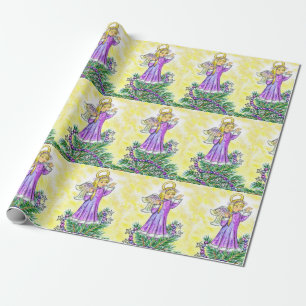 Papel De Presente Anjo JL Biel do Natal de Eloise