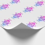 Papel De Presente Ano de 15<br><div class="desc">Você pode personalizar os nomes de marido e esposa. Se você quiser ajuda para personalizar este design, por favor, sinta-se à vontade para usar este botão de design, que está imediatamente abaixo deste texto. Um aniversário romântico de casamento projetado para pessoas celebrando 15 anos de casamento. Crystal é o presente...</div>