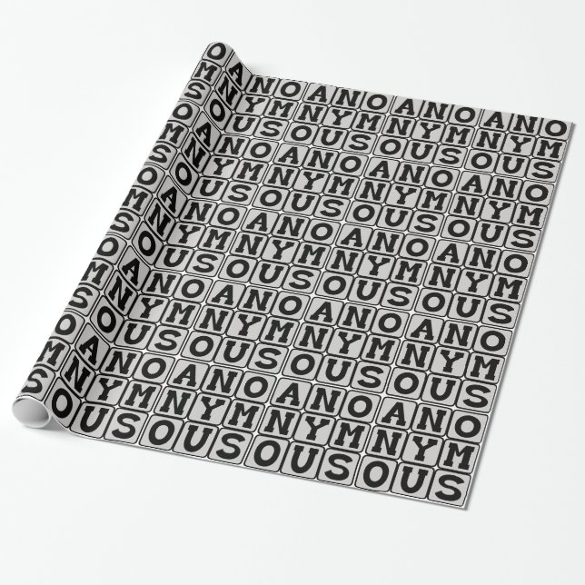 Papel De Presente Anônimo, Coletivo (Desenrolado)
