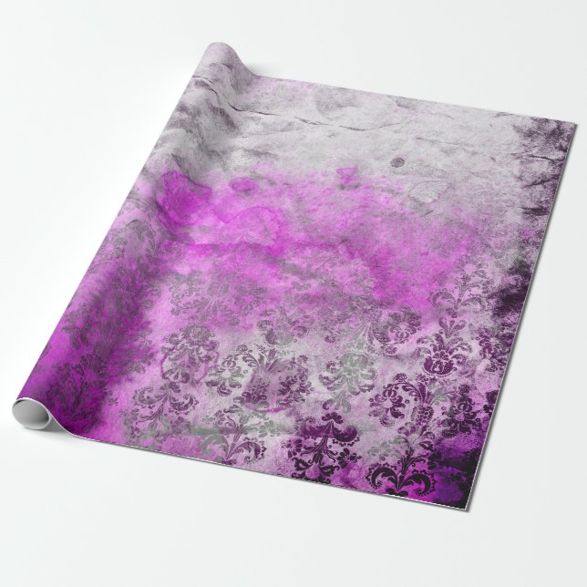 Papel De Presente Antiquado (Desenrolado)