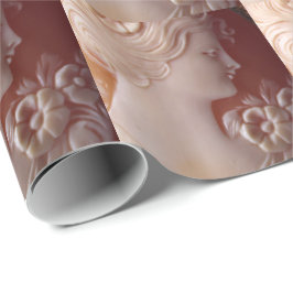 Papel De Presente Antique Cameo