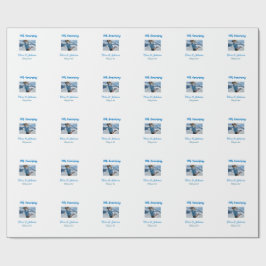 Papel De Presente Apelido de casamento Aniversário adicionar nome an