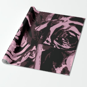 Papel De Presente Apenas algumas Rosas