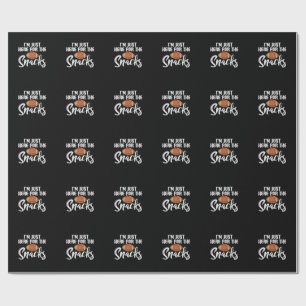 Papel De Presente Apenas Aqui Para Os Snacks Futebol Americano Engra