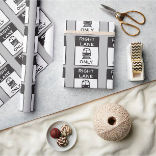 Papel De Presente Apenas Faixa Direita