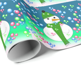 Papel De Presente Apenas Soprando Bolhas