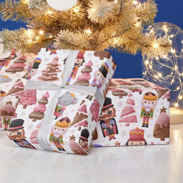 Papel De Presente Apertadores de Nozes de Natal (Feriados)