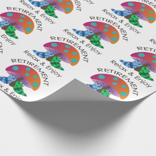 Papel De Presente Aposentação